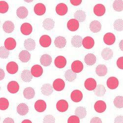 Color Theory Dots White Pink