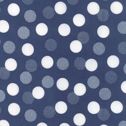 Color Theory Dots Navy